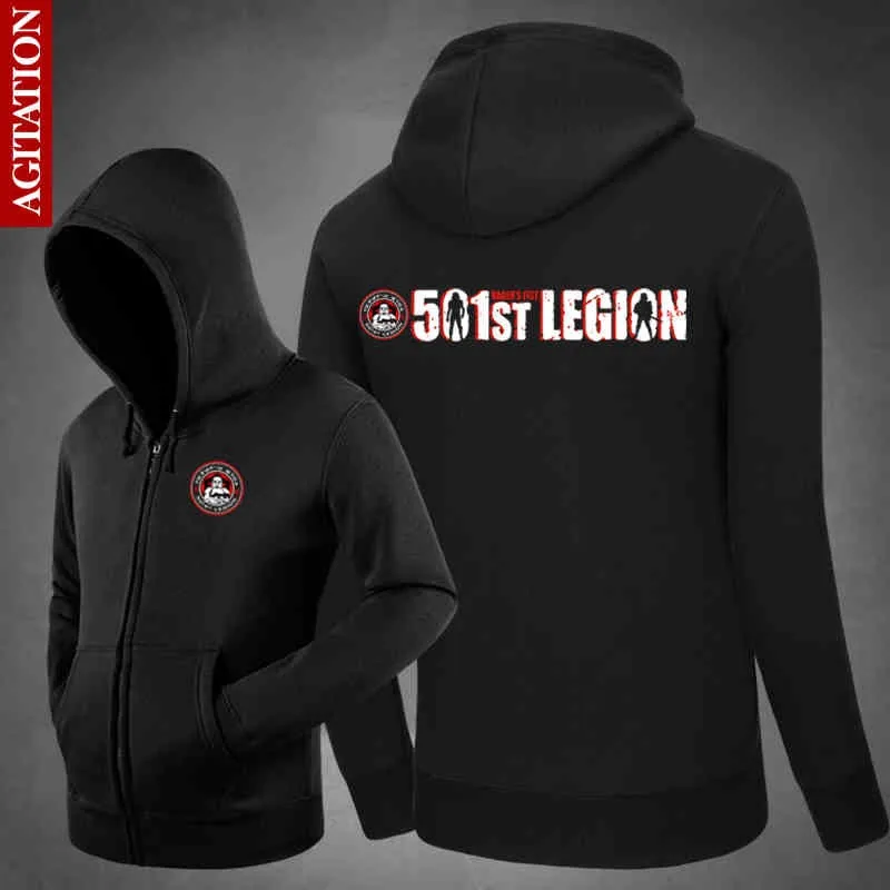 Star Wars 501st Legion Hoodie With Fleece Cosplay Costume (1)