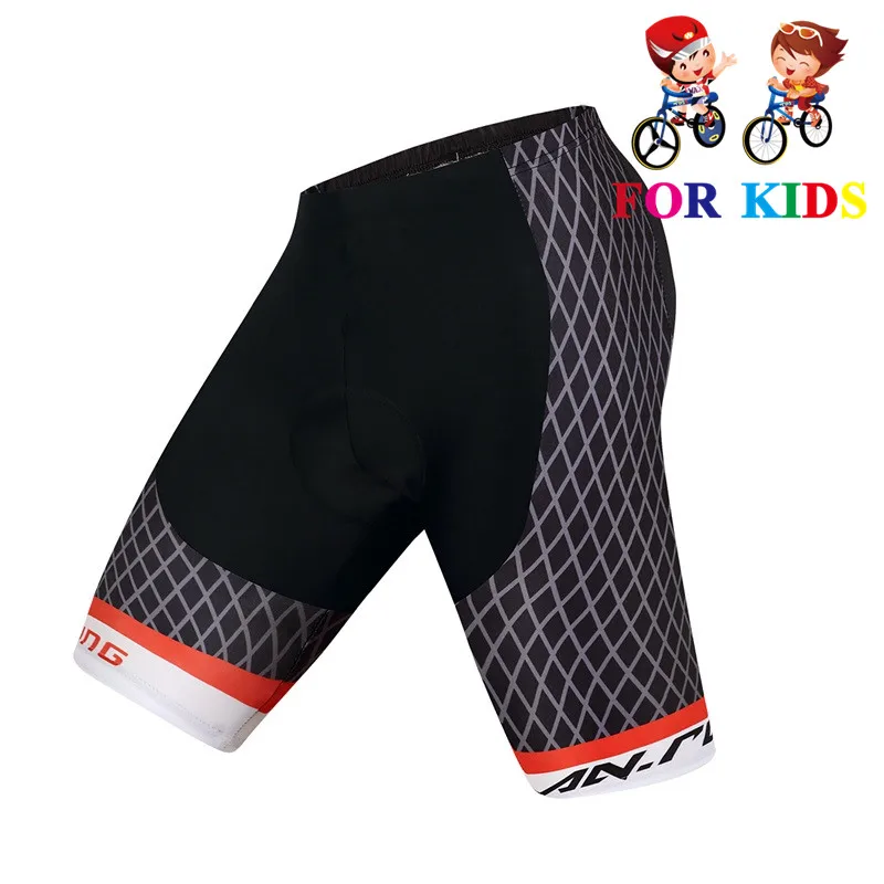 Новая команда детский велосипед комплекты одежды Дети дорожный велосипед короткий рукав Велоспорт трикотажный комплект Mtb велосипед костюм для велоспорта - Цвет: shorts 1