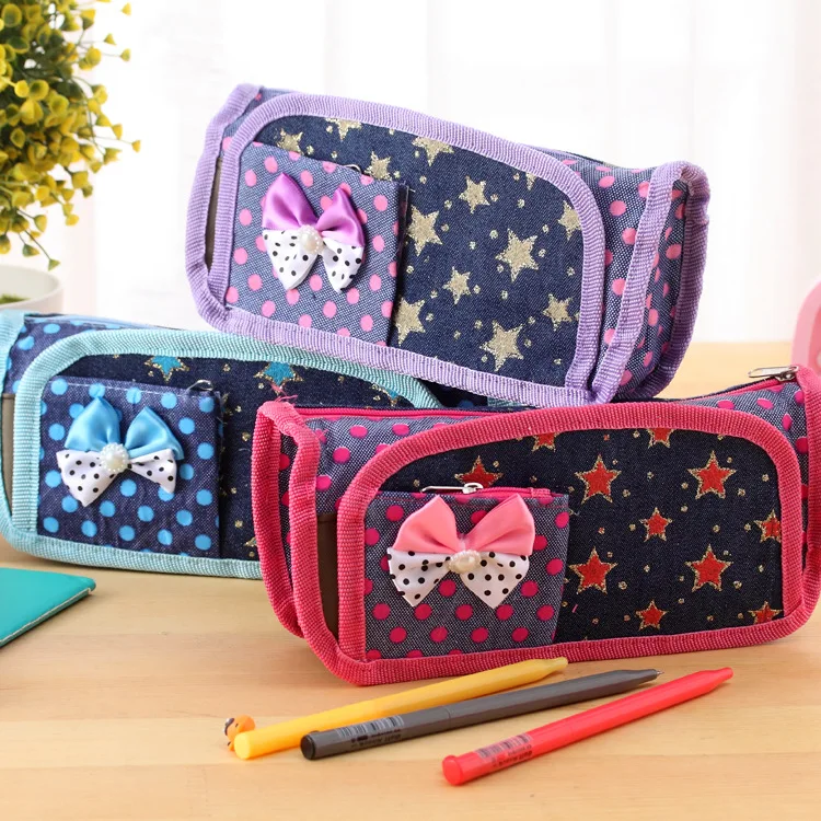 

Pencil Case Box New Cartoon Pencil Simple Fashion Butterfly Results Frozen Bulk Candy Colored Girls Pencil Case