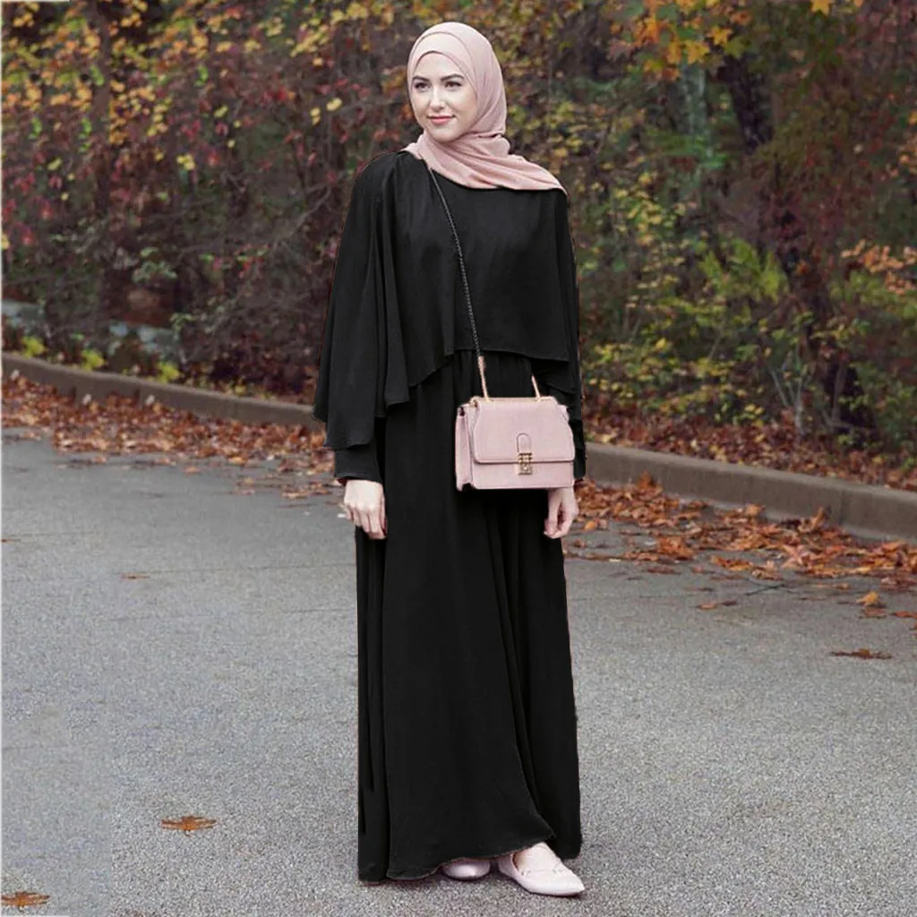 Винтажный Женский Длинный Макси-халат Абая, арабский джилбаб, Мусульманский Исламский халат, кафтан, Дубай, Катар, кафтан, халат, турецкая исламская одежда, 3,29
