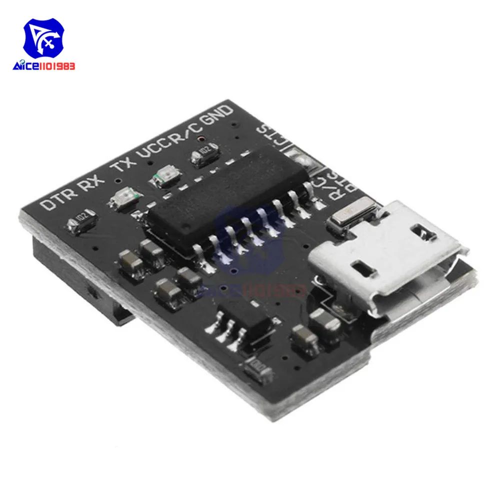 Прерыватель WeMos CH340G с Micro USB на Последовательный модуль 5 В/3 3 В для Arduino Downloader Pro