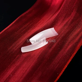 

Acrylic UV Gel Half French Natural False Finger Nail Art Tips Tools 500