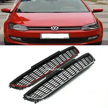 Car Accessories ABS Front Lower Racing Grille For 2013 VW Polo