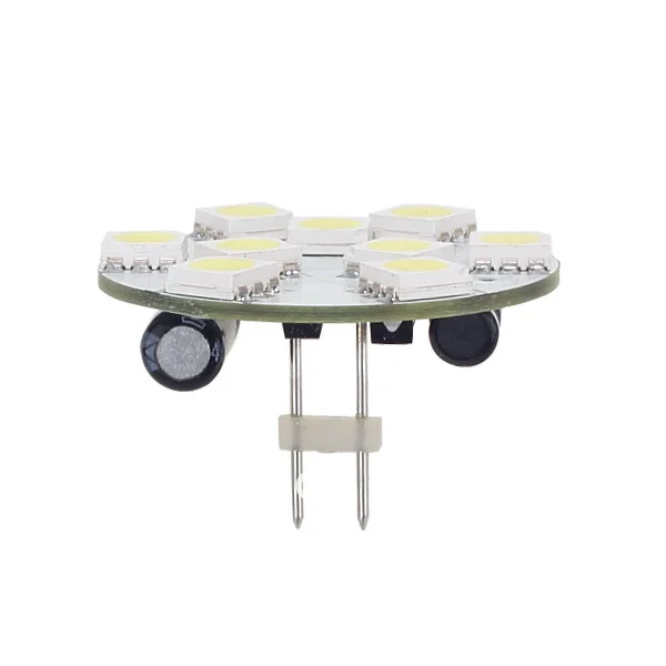 

SMD5050 G4 Led Lamp 9led 12VAC&12VDC&24VDC&24VAC Marine Camper Carts Bulb Lighting White / Warm White 1pcs/lot