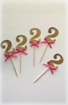 

Glitter Number with Hot Pink bow cupcake toppers Food Picks Bachelor Bachelorette Wedding Bridal Engagement Lingerie Party