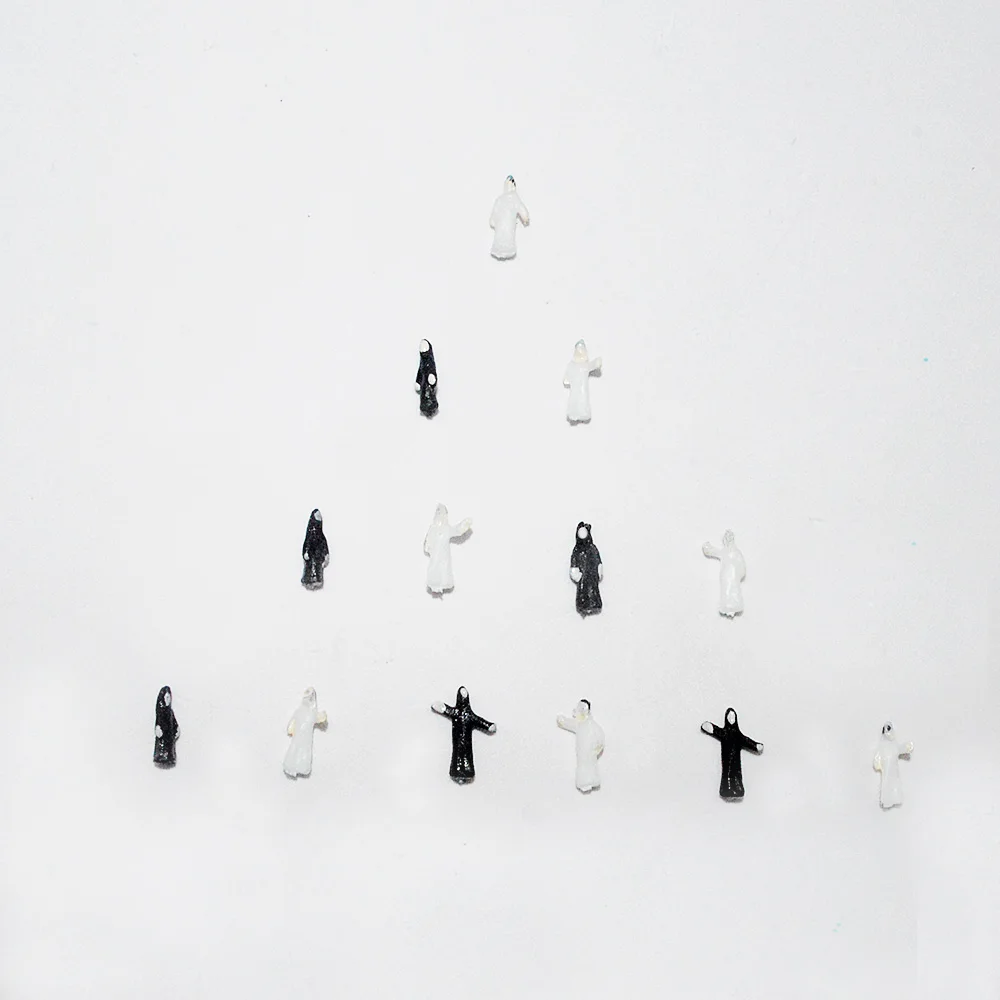 

free shipping architecture model arab figures in 1:200 for Architecture train layout
