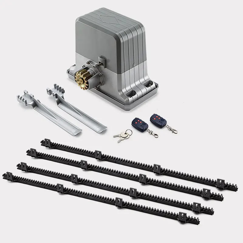 Waterproof-Heavy-duty-with-nylon-racks-4m-1800KGS-Heavy-Duty-Automatic-Sliding-Gate-Operator-of-AC
