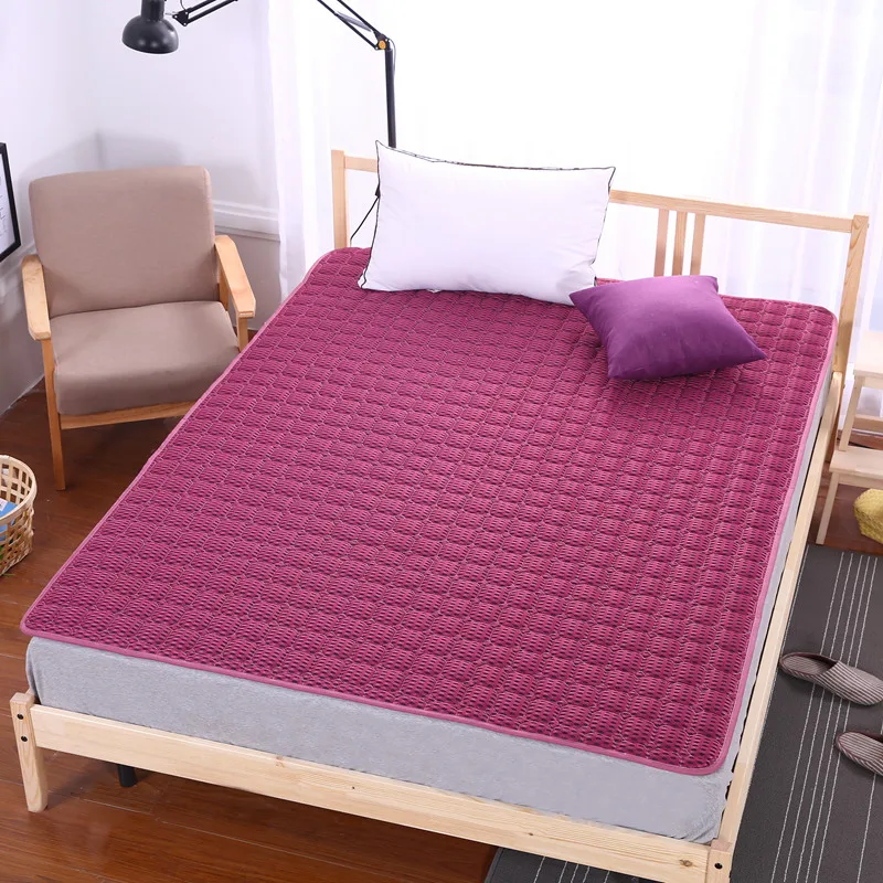 Double faced 4D Air permeable Gridding Soft Mattress Cover Washable