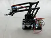 De acrílico DIY robot de brazo de arduino kit de 4DOF juguetes mecánica tomar manipulador DIY ► Foto 3/5