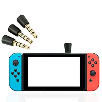 

10PCS 3.5mm Game Microphones for Switch NS PS4 Controller
