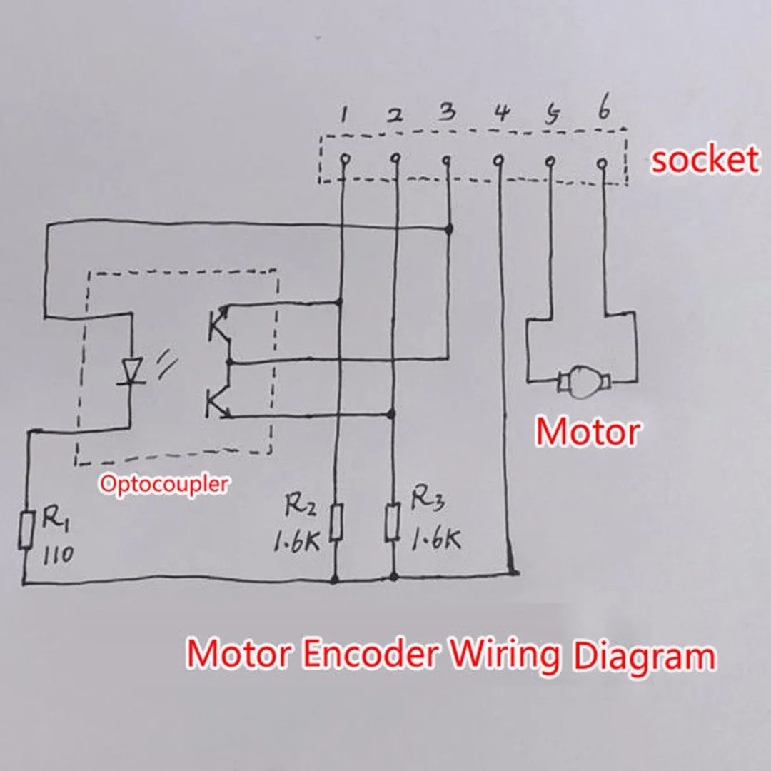 DC 6 V-12 V 7800RPM 130 мотор металлический кодер скорости Тахометр для двигателя AB фаза для DIY