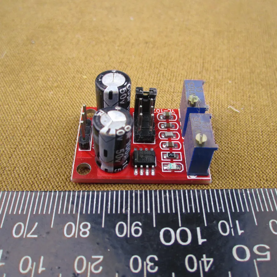 NE555 Pulse Frequency Duty Cycle Adjustable Module Square Wave Signal