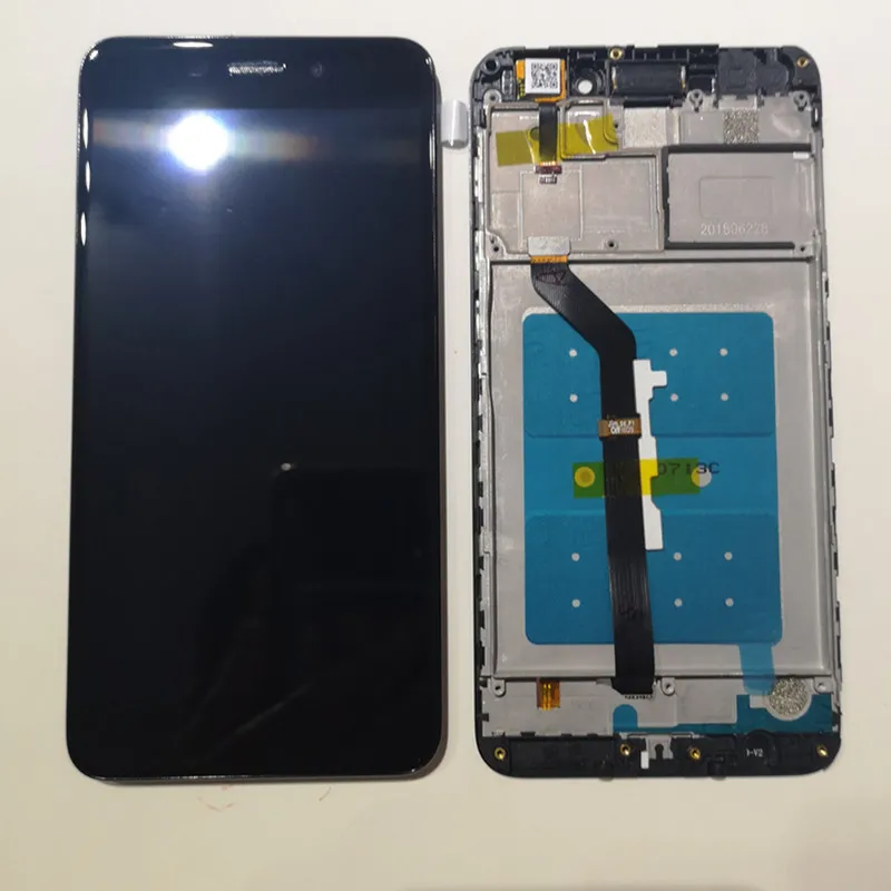 

Original 5.2 inch For Vernee M5 With Frame LCD Display+Touch Screen Panel Digital Replacement Parts Assembly On/Off Flex cable