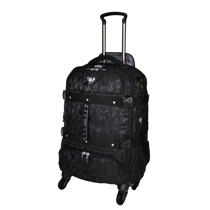 LeTrend Camouflage Travel Bag large capacity Rolling Luggage Suitcases Wheel Men Cabin Shoulder Bags Multifunction Backpack LeTrend Camouflage Travel Bag large capacity Rolling Luggage Suitcases Wheel Men Cabin Shoulder Bags Multifunction Backpack