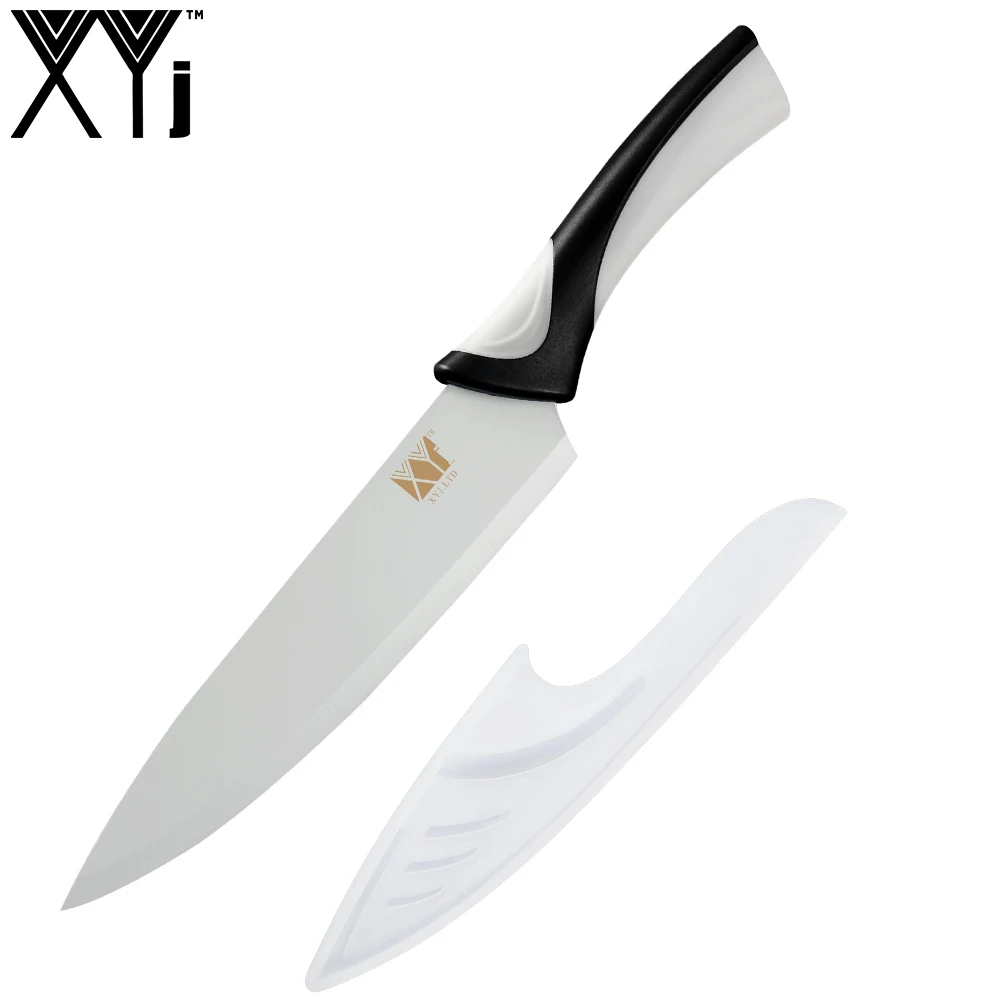 XYj 8 inch Kitchen Knife Gift Stainless Steel Accessories Sharp durable White Blade Chef For Sale | Дом и сад