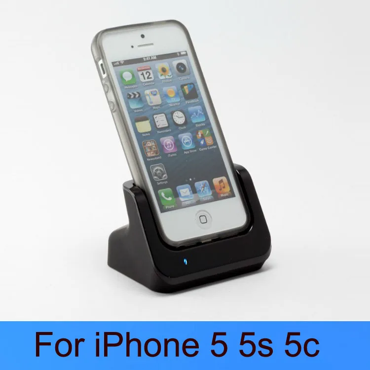 

New portable Desktop Data Sync Dock Stand Charger for iPhone 5 5S 5C