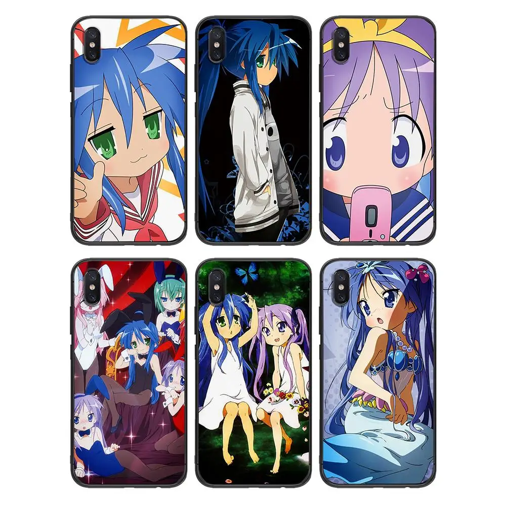 Мягкий ТПУ чехол Lucky Star для Xiaomi Redmi Mi6 8 9 A1 A2 F1 Plus 5/5 M8 Lite силиконовый задней панели