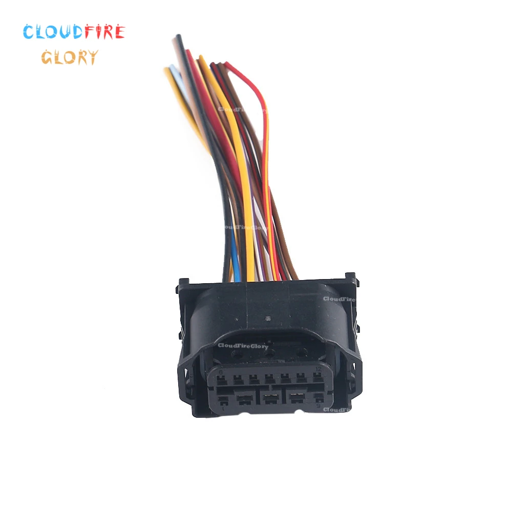 CloudFireGlory 61132359991 12 контактный разъем для фар проводка BMW F01 F02 E63 E64 E90|Кабели адаптеры