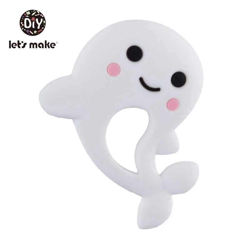 Silicone dolphin toy