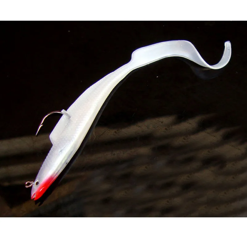 Long Tail Lead Fish 11cm/8.6g Soft Bait Fishing Lures Good Swim Performance