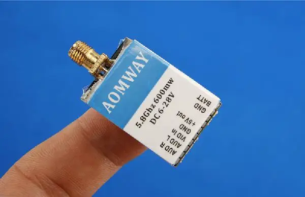 

AOMWAY 5.8G 32CH 600mW Mini A/V Transmitter (VTX) free shipping
