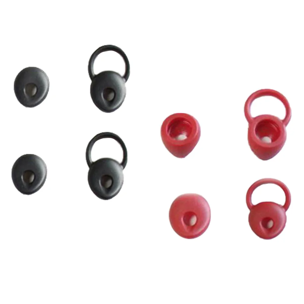 4 Pairs Universal Silicone Earbuds Eartips Caps for Most of Wireless Earphones
