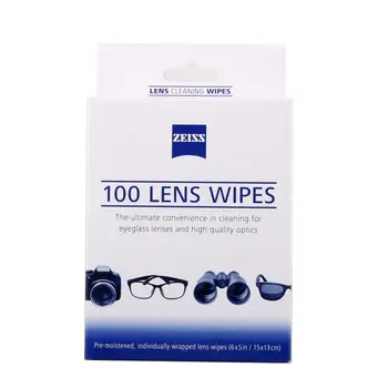 

Zeiss Pre-Moistened Cleaning Bacteria, Germs without Streaks Camera Cleaner Cloths Lens Wipes 100 pcs camera lens cleaning kit