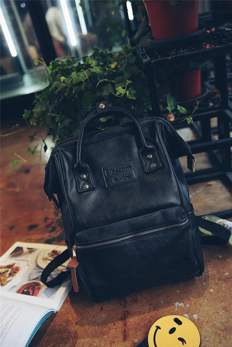 Fashion Mummy Diaper Bag Backpack Leather Waterproof Maternity Nappy Bag Large Capacity Travel Mother Handbag For Mom Baby Care (34)