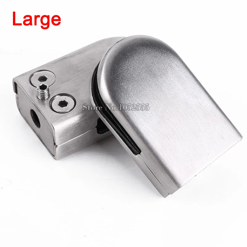10PCS 304 Stainless Steel Handrail Balustrades Gla...