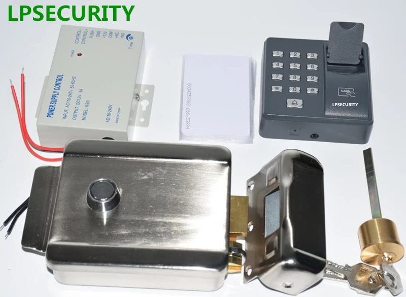 LPSECURITY система контроля доступа в помещении с отпечатком пальца RFID блокировки
