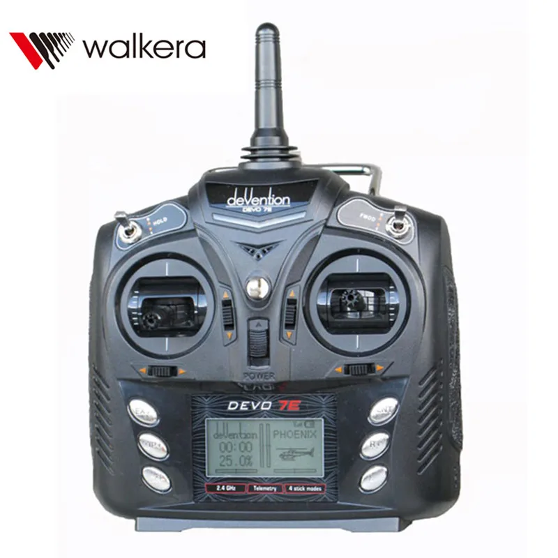 Walkera Devo 7E 7CH Transmitter Radio Control Mode 2 Left Hand Throttle USB Cable Audio Line Without Receiver For RC Helicopter Walkera Devo 7E 7CH Transmitter Radio Control Mode 2 Left Hand Throttle USB Cable Audio Line Without Receiver For RC Helicopter