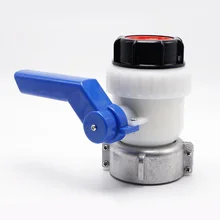 Ibc-контейнер переходник для садового шланга 75 мм DN50 FKM клапан-бабочка для немного более высокой концентрации кислоты и щелочи