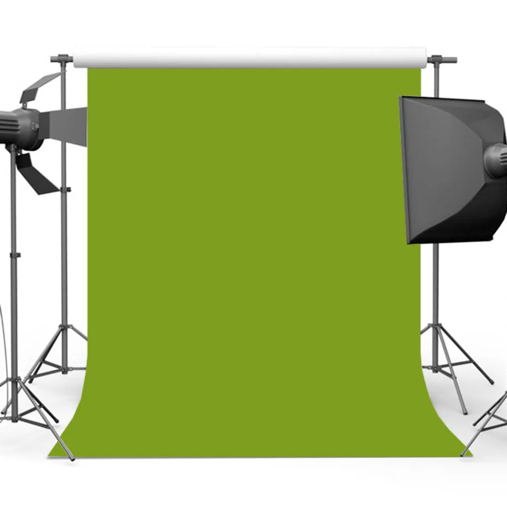 

Mehofoto Solid Color Background for Photography Green Backdrop for Photo Studio Computer Printed MW-161