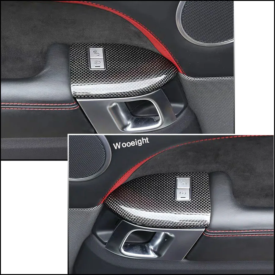 Wooeight Aluminium Alloy Door Window Switch Control Button Stickers Cover Decoration For Land Rover Range Rover Sport 2014-2017 (4)