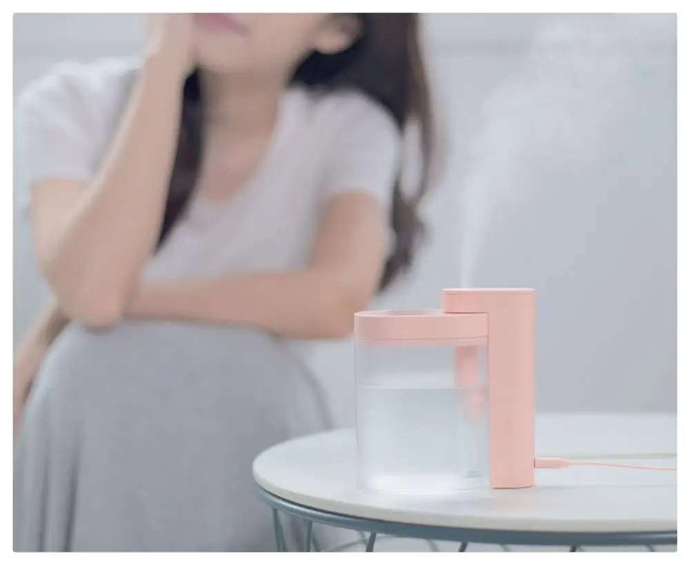 

Xiaomi youpin SOTHING Household Mute Air Humidifier 260ML Ultrasonic Air Humidifier Purifying Humidifier USB Charging