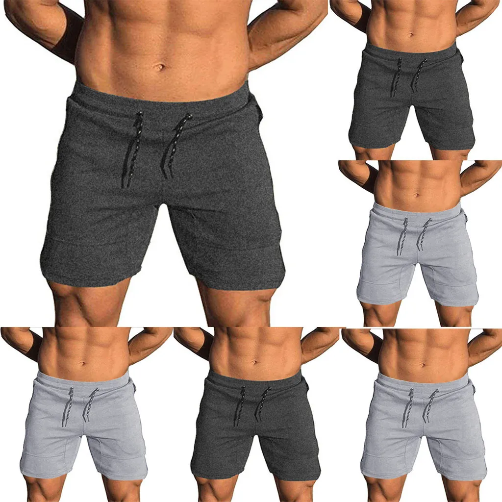 

New Shorts Men New Summer Sweat-Absorbing Breathable Training Shorts Fashion Spodenki Short Homme Pantalones Cortos Korte Broek