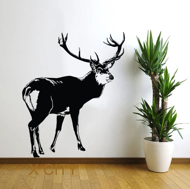 Deer Wall Art aliexpress : buy deer north tundra animal wall art vinyl Deer Wall Art aliexpress : buy deer north tundra animal wall art vinyl
