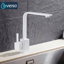 Everso 360 градусов вращающийся кухонный кран латунь холодной и горячей воды кухня смеситель кухонная раковина кран фильтр для воды