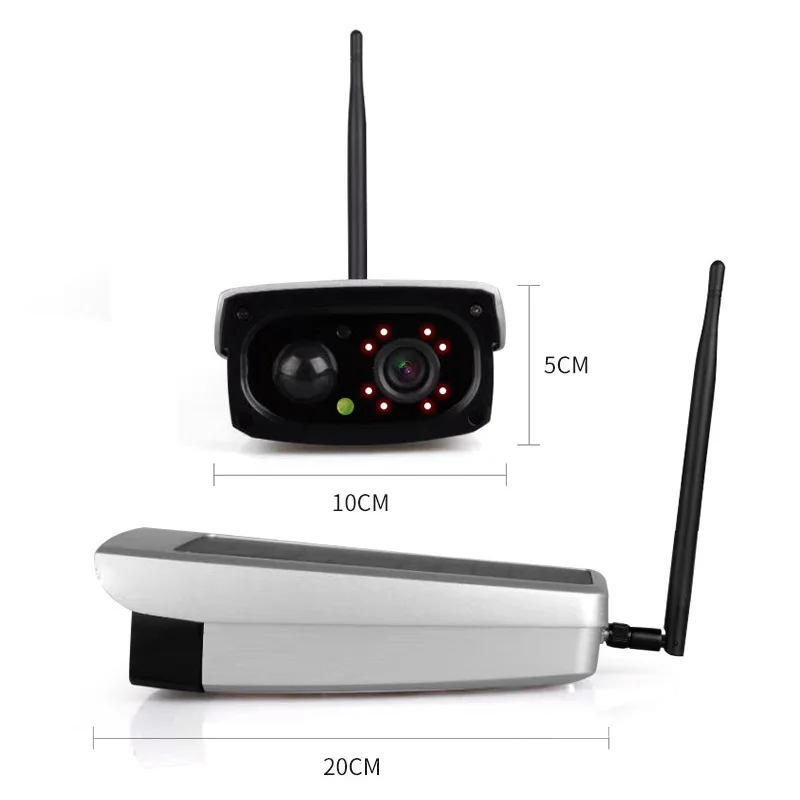 2MP 1080P Waterproof Outdoor WIFI Wireless with 7800mA Solar Battery Power Surveillance Security CCTV Camera Video Recorder 2MP 1080P Waterproof Outdoor WIFI Wireless with 7800mA Solar Battery Power Surveillance Security CCTV Camera Video Recorder
