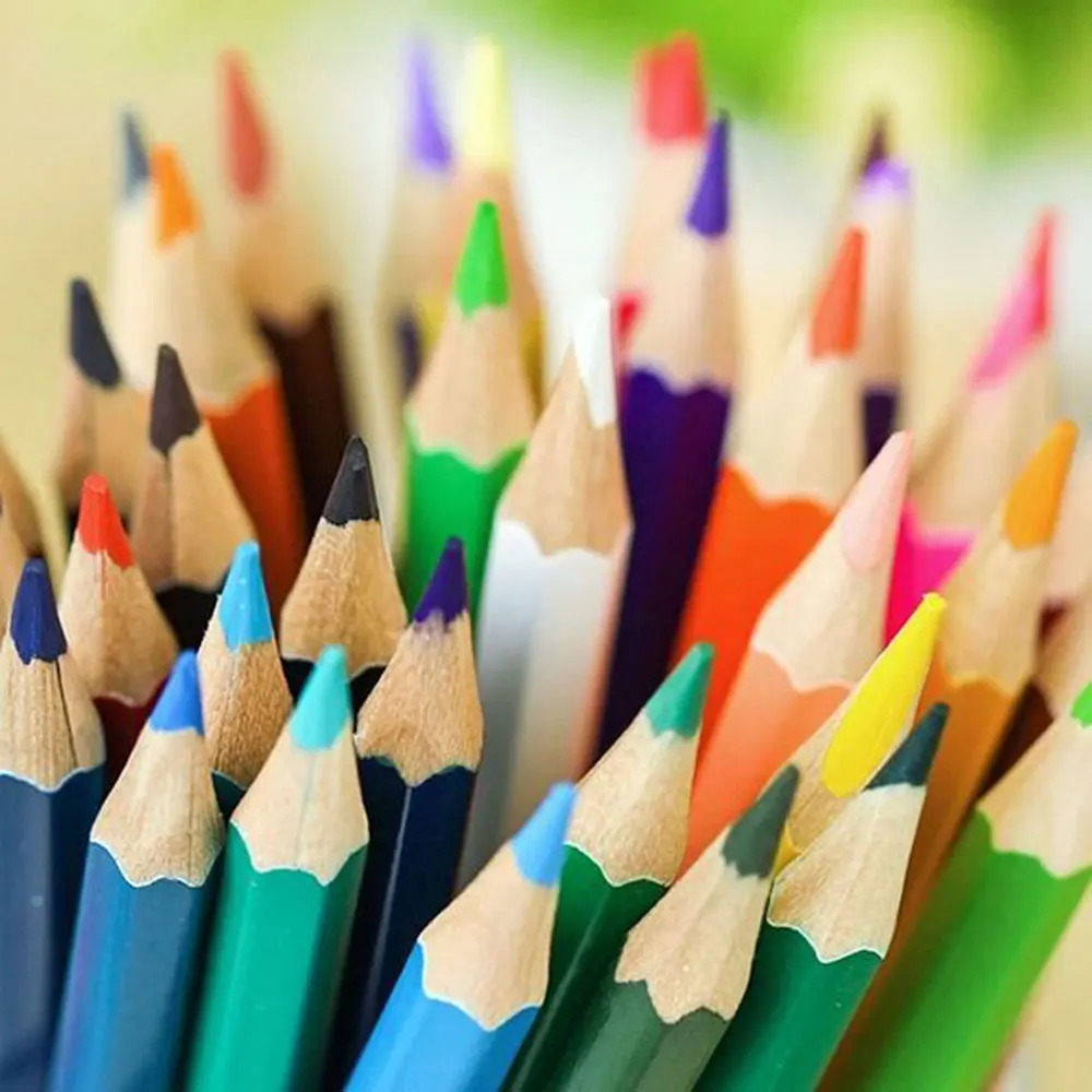 

24Pcs/Set Drawing Pencil Colored Pencils Set Stationery Art Supplies Students Durable