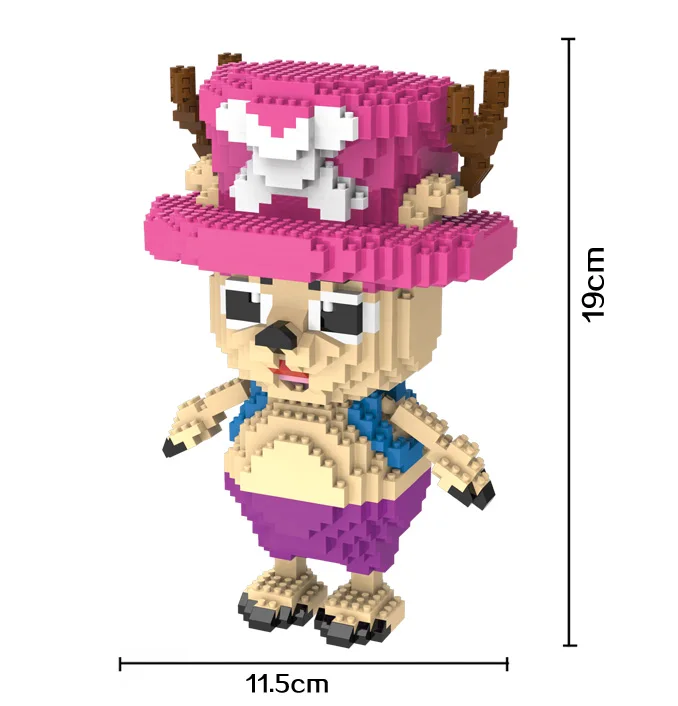 HC Magic font b Blocks b font One Piece Mini font b Blocks b font Chopper