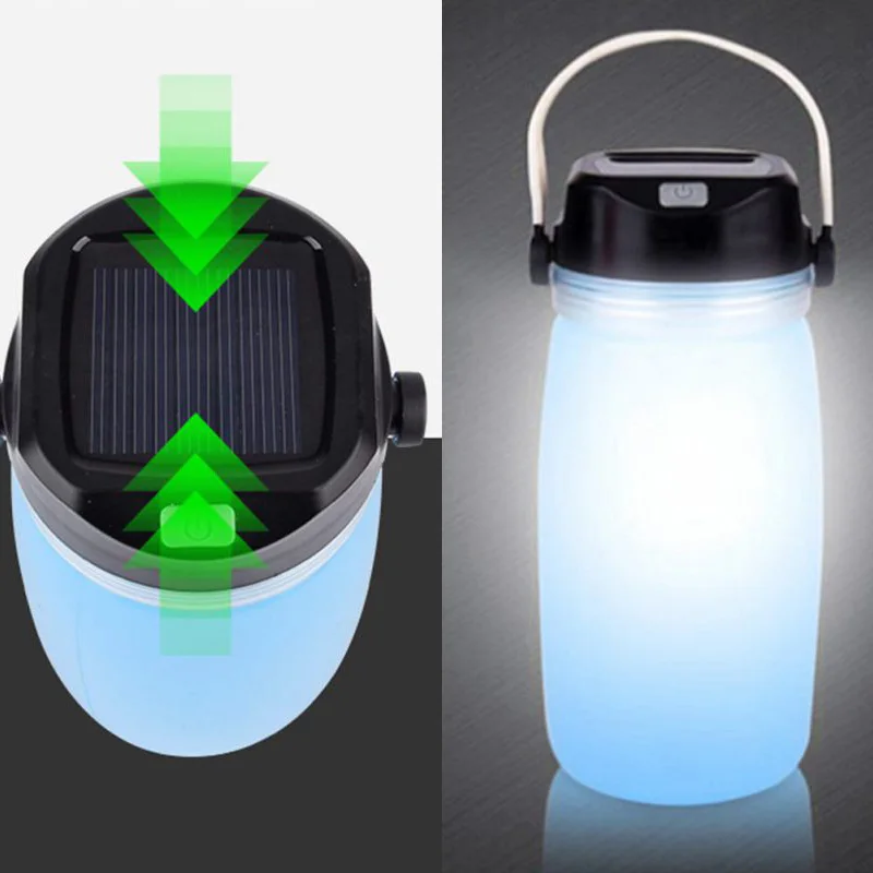 

Portable Leak-Proof Sports Bottle Solar Charging Luminous Cup lamp LED Outdoor cent lights sweet night lamp
