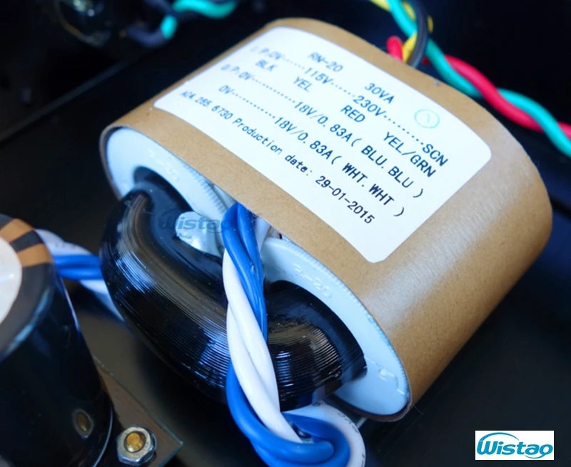 IWISTAO R Type Transformer Core Power 30W input 0 115V 230V Dual 9V15V 18V for headphone Amp Preamp HIFI Audio DIY