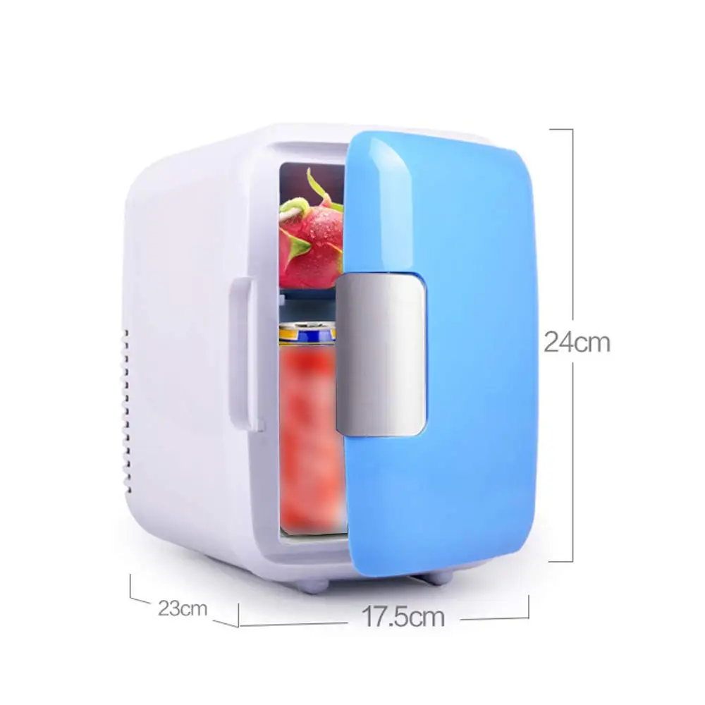 

Portable Refrigerator for Car 4L Eletric Car Home Refrigerator Fridge Mini Dual-use Cool Warmer Electric Car Cooler and Warmer