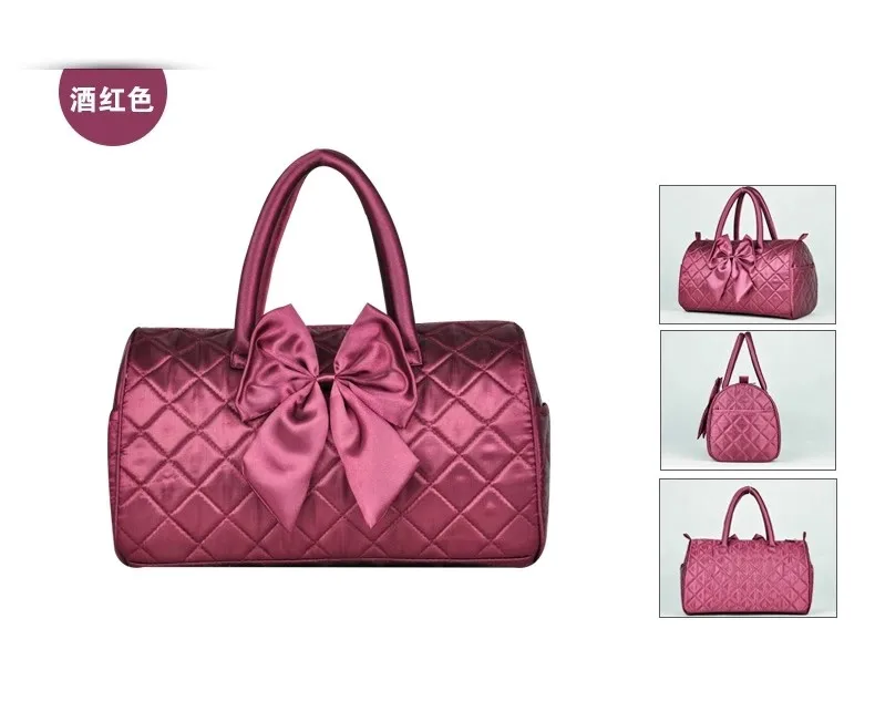 New bag lady bow Thailand pataya portable drum kit purses and handbags