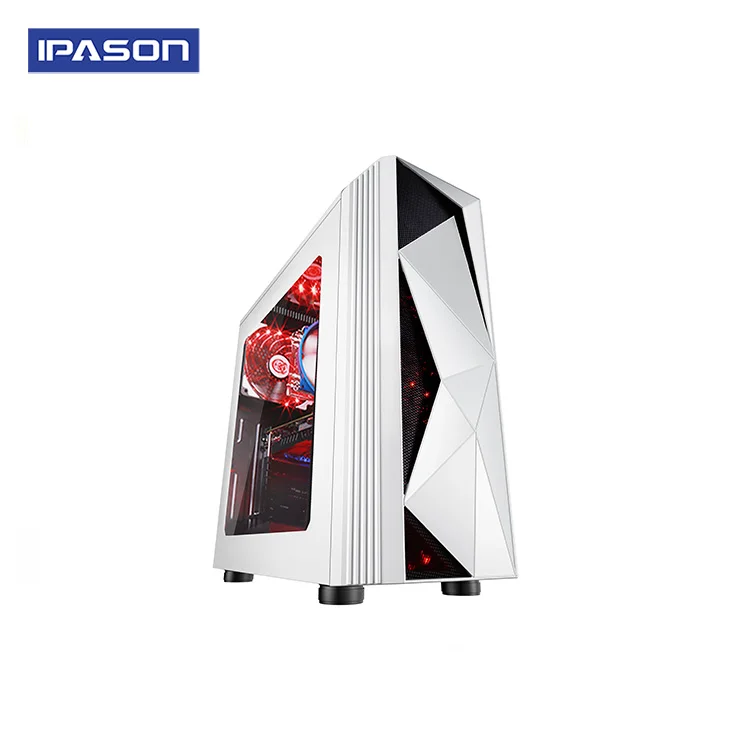  6-Сore Intel Gaming PC IPASON P7 Power 8th Gen i7 8700 DDR4 8G/16G RAM/GTX1660 6G/1T+120G Barebone 