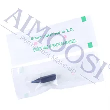 500 шт 1r/2r/3r огромное солнце/Золотая Роза долговременного тату макияжа машина иглы наконечник бровей Насадки для татуировки disabale cap