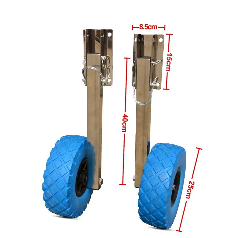 Новейшая Лодка из нержавеющей стали, пусковое колесо для надувной лодки, каяк, лодка, яхта, плот, тележка, каяк, аксессуары