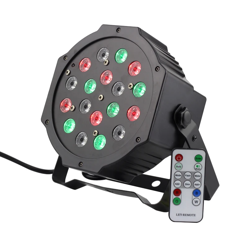 18*1 Вт дистанционный светодиодный Par свет DMX512 Dj сценический светильник высокой