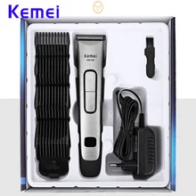 Kemei-236 электрический триммер для волос перезаряжаемая машинка для стрижки волос из нержавеющей стали портативная беспроводная Регулируемая машинка для стрижки
